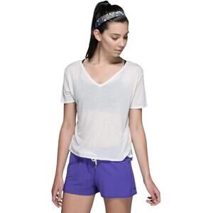 Lululemon Skinny Fly Away Tamer Headband Floral Workout Athleisure Yoga